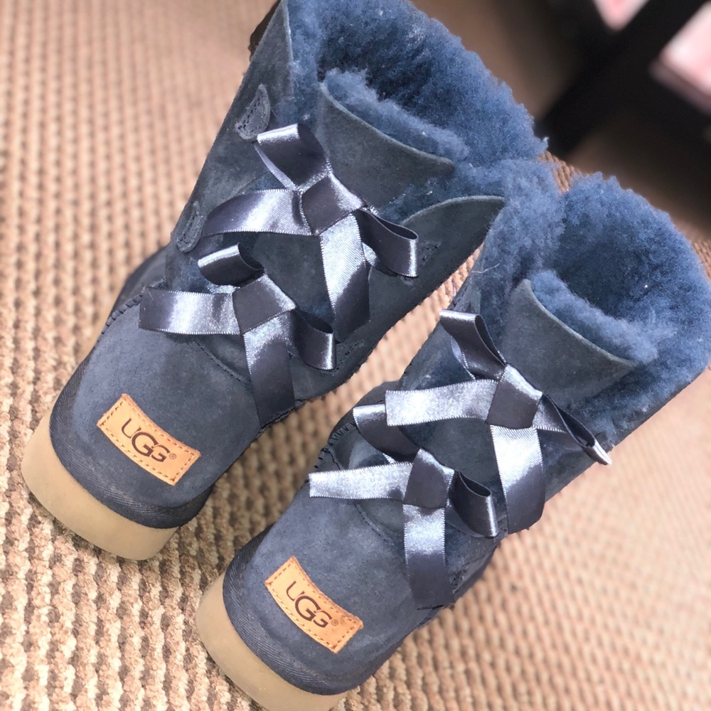 Navy Blue Waterproof UGG Boot